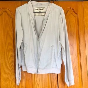 Garage Grey Large Zip Up Jacket